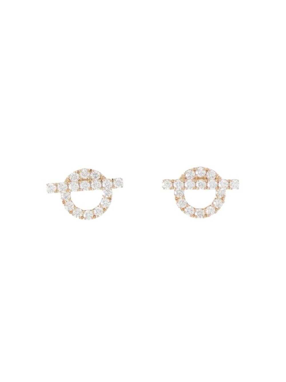 Hermes Finesse Earrings Pink
